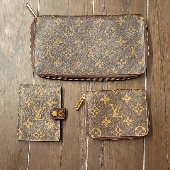 Louis Vuitton Bags Authentic Louis Vuitton Wallet Credit Card And Change Purse All Three